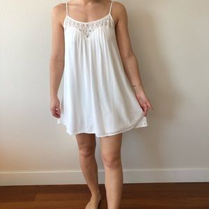 Socialite white dress
